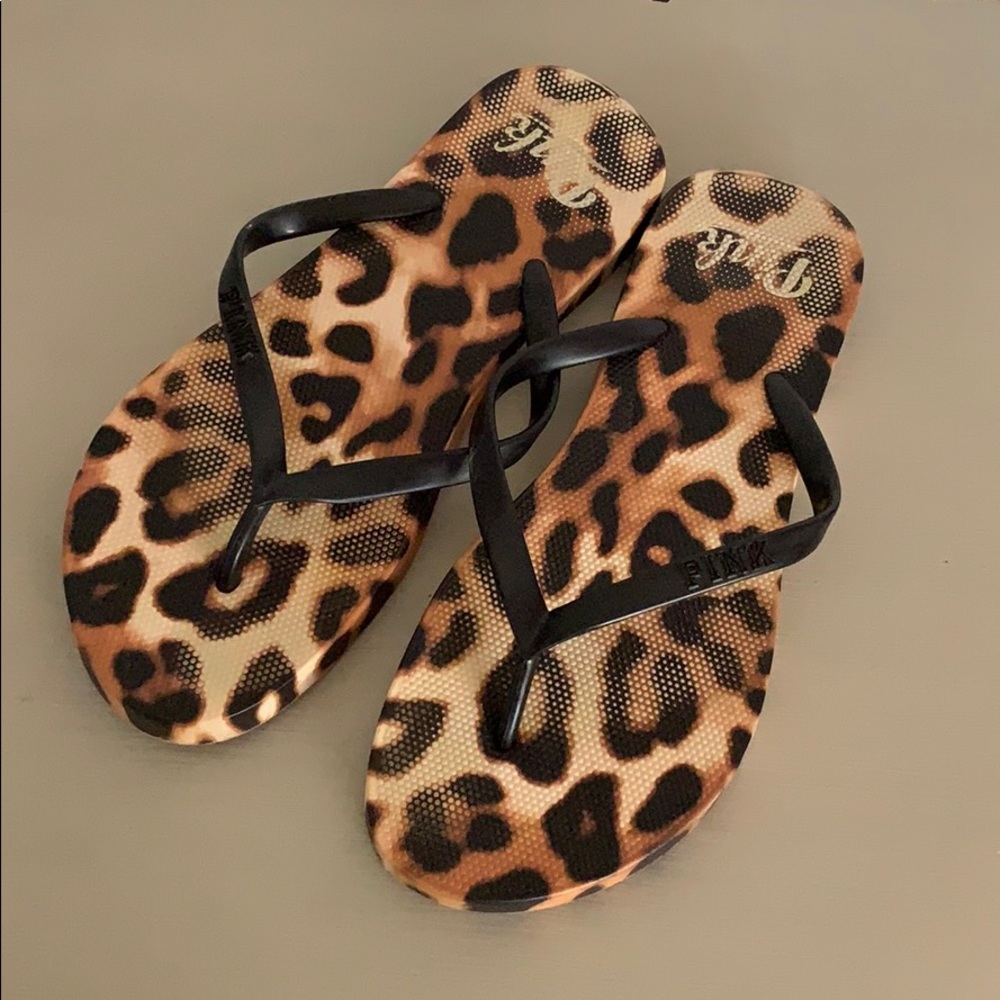 VS PINK flip flops